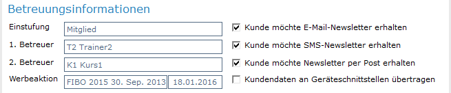 3. Betreuungsinformationen