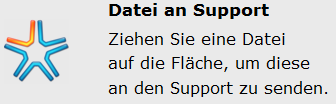 7. Datei an Support